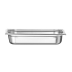 Bac Gastronorme GN 1/3, 2,5L, Profondeur 65mm, Inox - Hendi
