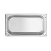 Bac Gastronorme GN 1/3, 2,5L, Profondeur 65mm, Inox - Hendi