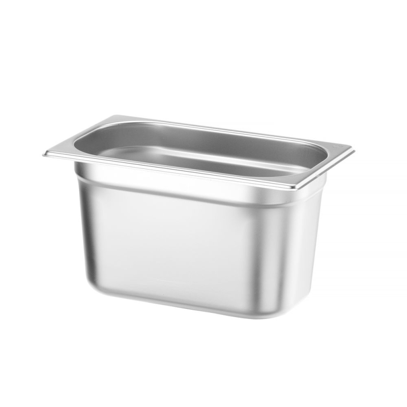 Bac Gastronorme GN 1/4 Inox 4L Profondeur 150mm Ligne Budget - Hendi