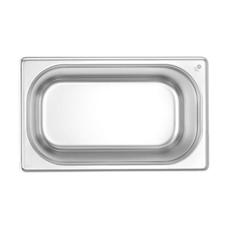 Bac Gastronorme GN 1/4 Inox 4L Profondeur 150mm Ligne Budget - Hendi