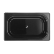Bac Gastronorme GN 1/4 Profi Line 4L Noir, 265x162x150mm - Hendi