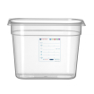 Bac Gastronorme GN 1/4 Transparent 5,5L, 200mm Hendi - Hendi