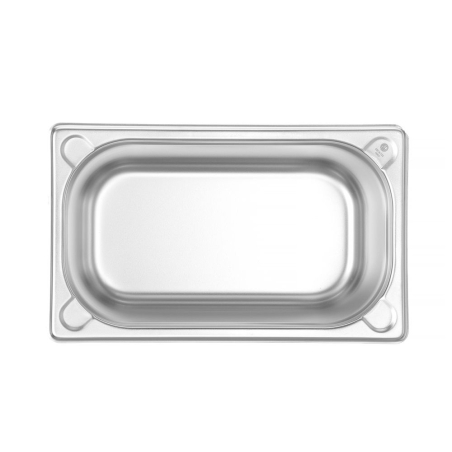 Bac Gastronorme GN 1/4, 4L, Profondeur 150mm, Kitchen Line - Hendi