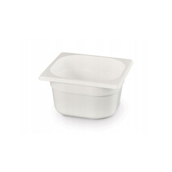 Bac Gastronorme GN 1/6 1L Blanc Profondeur 65mm - Hendi