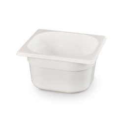 Bac Gastronorme GN 1/6 Blanc 1,6 L (176x162x100mm) - Hendi