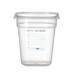 Bac Gastronorme GN 1/6 Polycarbonate Transparent 3,4L, 200mm hauteur - Hendi