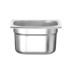Bac Gastronorme GN 1/6 Professionnel 1,6L (176x162x100mm) Budget Line - Hendi