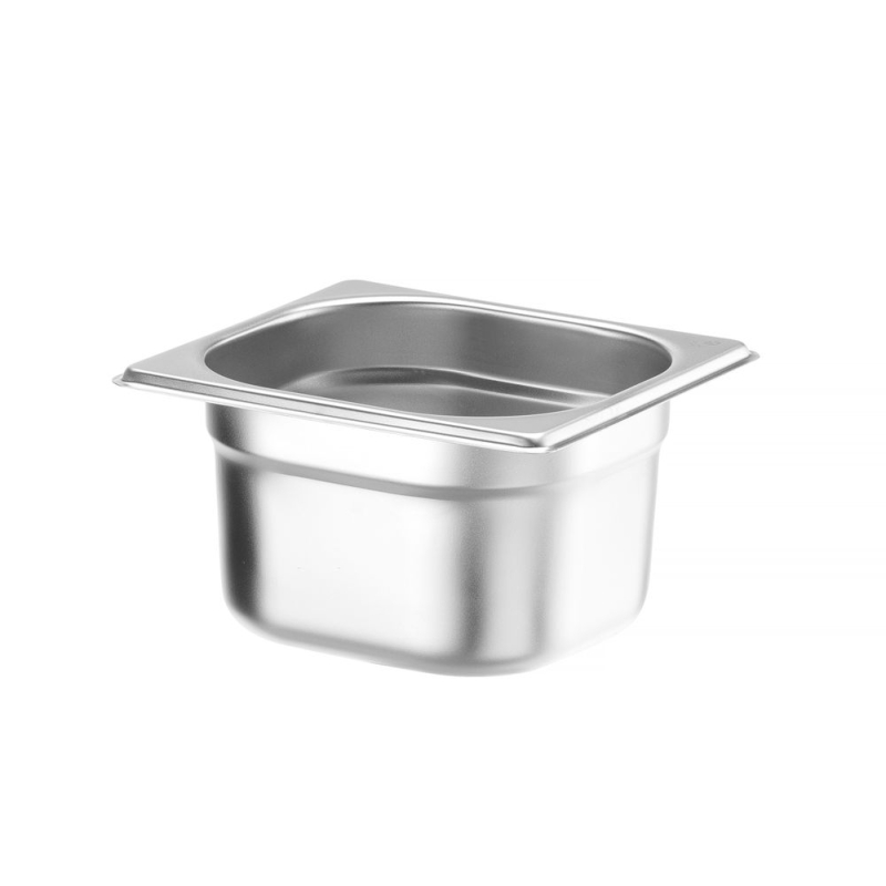 Bac Gastronorme GN 1/6 Professionnel 1,6L (176x162x100mm) Budget Line - Hendi