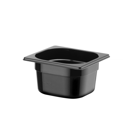 Bac Gastronorme GN 1/6 Profi Line Noir 1,6L - Hendi
