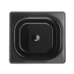 Bac Gastronorme GN 1/6 Profi Line Noir 1L, H 65mm - Hendi