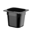 Bac Gastronorme GN 1/6 Profi Line Noir 2,4L H150mm - Hendi
