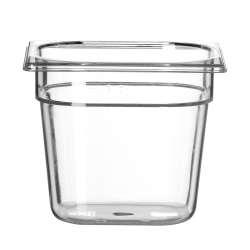 Bac Gastronorme GN 1/6 Profi Line Transparent 2,4L - Hendi