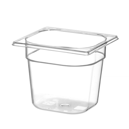 Bac Gastronorme GN 1/6 Profi Line Transparent 2,4L - Hendi