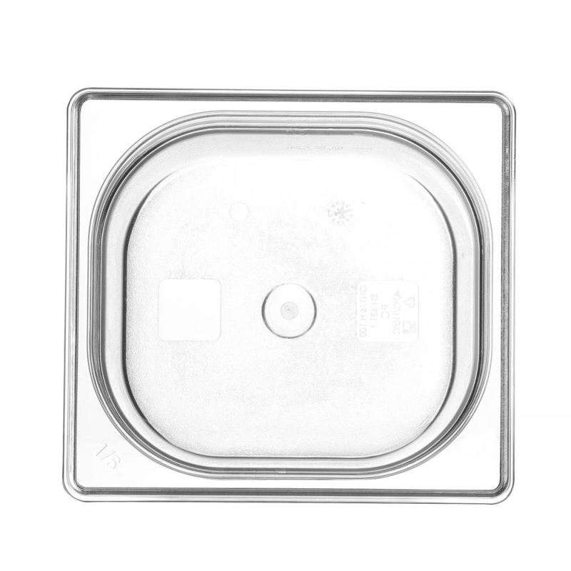 Bac Gastronorme GN 1/6 Profi Line, 1L, Transparent, 176x162x65mm - Hendi