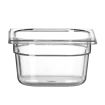 Bac Gastronorme GN 1/6 Transparent Profi Line 1,6L (176x162x100mm) - Hendi
