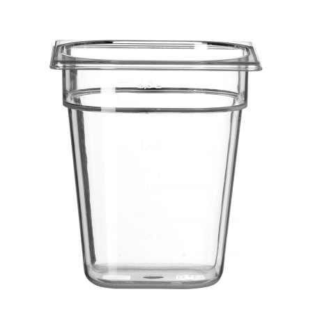 Bac Gastronorme GN 1/6 Transparent Profi Line 3,4L - Hendi