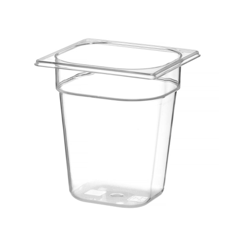 Bac Gastronorme GN 1/6 Transparent Profi Line 3,4L - Hendi