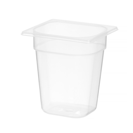 Bac Gastronorme GN 1/6, Profi Line, Transparent, 3,4L - Hendi