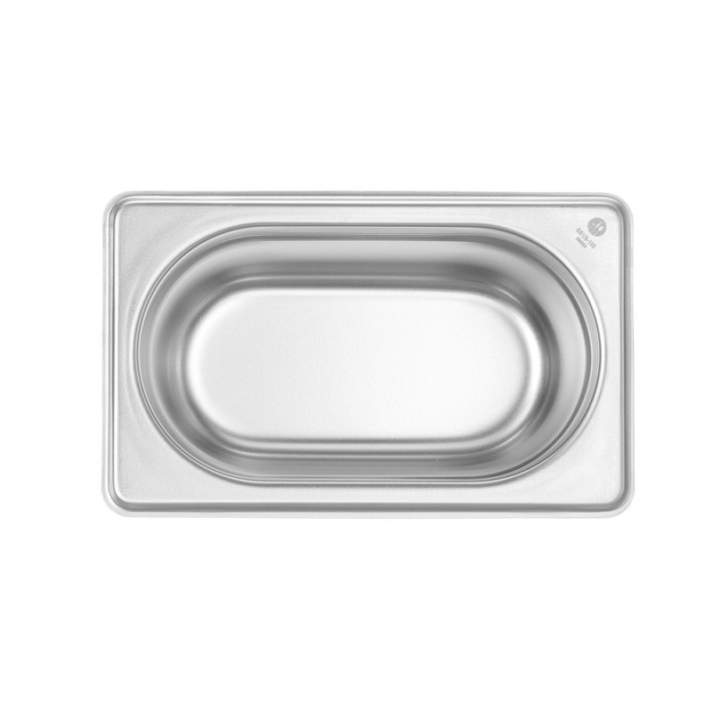 Bac Gastronorme GN 1/9 Inox Budget Line 1L Profondeur 100mm - Hendi