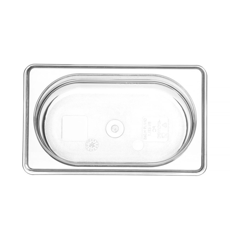 Bac Gastronorme GN 1/9 Transparent 0,6L Profi Line 176x108x65mm - Hendi