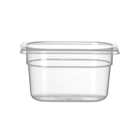 Bac Gastronorme GN 1/9 Transparent 1L Profi Line - Hendi