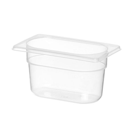 Bac Gastronorme GN 1/9 Transparent 1L Profi Line - Hendi