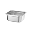 Bac Gastronorme GN 2/3 Inox 13L Budget Line - 354x325x150mm - Hendi