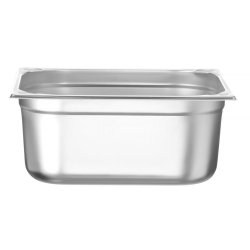 Bac Gastronorme GN 2/3 Inox 13L, 35,4x32,5x15cm Kitchen Line - Hendi