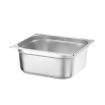 Bac Gastronorme GN 2/3 Inox 13L, 35,4x32,5x15cm Kitchen Line - Hendi