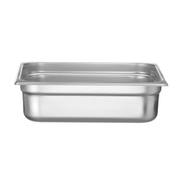 Bac Gastronorme GN 2/3 Profi Line Inox 9L H100mm - Hendi