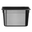 Bac Gastronorme HENDI Profi Line 1/2 Noir, 12,5L, 325x265x(H)200mm - Hendi