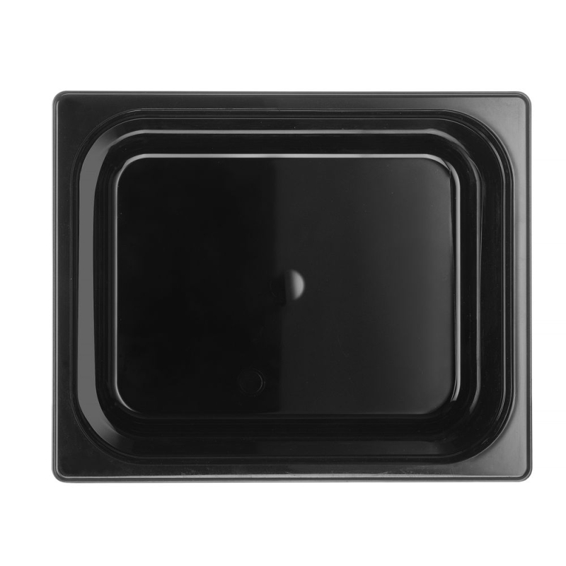 Bac Gastronorme HENDI Profi Line 1/2 Noir, 12,5L, 325x265x(H)200mm - Hendi