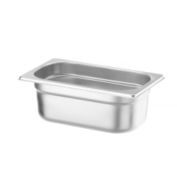 Bac Gastronorme Inox 1/4 Profi Line - 2,8L, H 100mm - Hendi