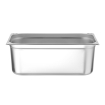 Bac Gastronorme Inox GN 1/1, 28L, Hauteur 200mm, Kitchen Line - Hendi