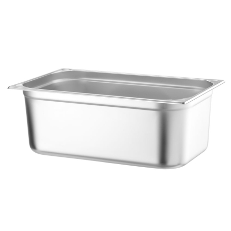 Bac Gastronorme Inox GN 1/1, 28L, Hauteur 200mm, Kitchen Line - Hendi