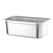 Bac Gastronorme Inox GN 1/1, 28L, Hauteur 200mm, Kitchen Line - Hendi