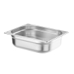 Bac Gastronorme Inox GN 1/2 Kitchen Line, 6,5L, H 100mm - Hendi