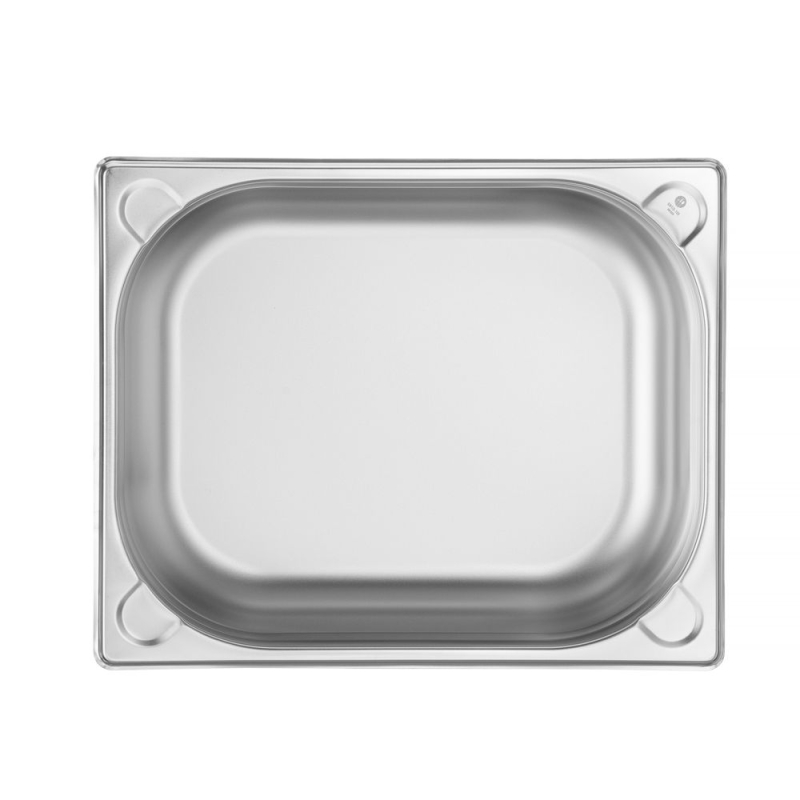 Bac Gastronorme Inox GN 1/2 Kitchen Line, 6,5L, H 100mm - Hendi