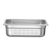 Bac Gastronorme Inox GN 1/2 Perfor&eacute; Profi Line (H)100mm - Hendi