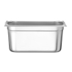 Bac Gastronorme Inox GN 1/3, Profondeur 150mm, Capacit&eacute; 5,7L, Kitchen Line Professionnel - Hendi