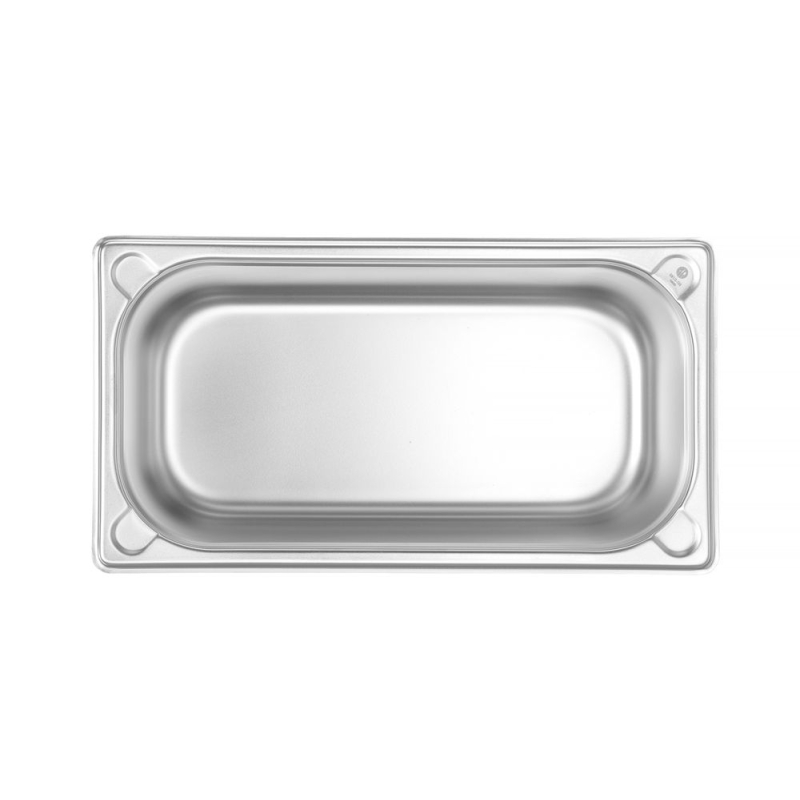 Bac Gastronorme Inox GN 1/3, Profondeur 150mm, Capacit&eacute; 5,7L, Kitchen Line Professionnel - Hendi