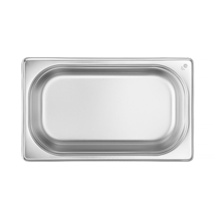 Bac Gastronorme Inox GN 1/4 Budget Line 1.8L (H)65mm - Hendi