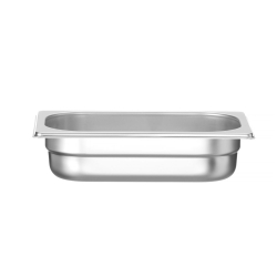 Bac Gastronorme Inox GN 1/4 Profi Line 1,8L Hauteur 65mm - Hendi