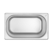 Bac Gastronorme Inox GN 1/4, Profondeur 200 mm, 5,5 L, Budget Line - Hendi