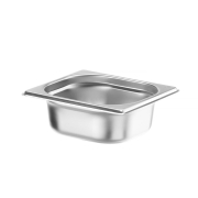 Bac Gastronorme Inox GN 1/6 Budget Line 1L H 65mm - Hendi