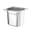 Bac Gastronorme Inox GN 1/6, 2.4L, 176x162x150mm - Hendi