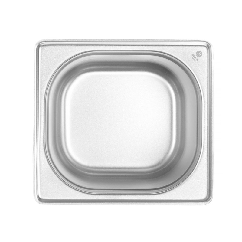 Bac Gastronorme Inox GN 1/6, 2.4L, 176x162x150mm - Hendi