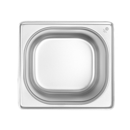 Bac Gastronorme Inox GN 1/6, 2.4L, 176x162x150mm - Hendi