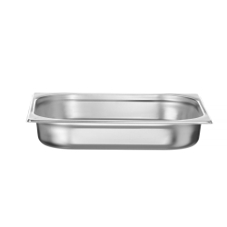 Bac Gastronorme Inox GN 2/3 Profondeur 65 mm 5,5L (Budget Line) - Hendi