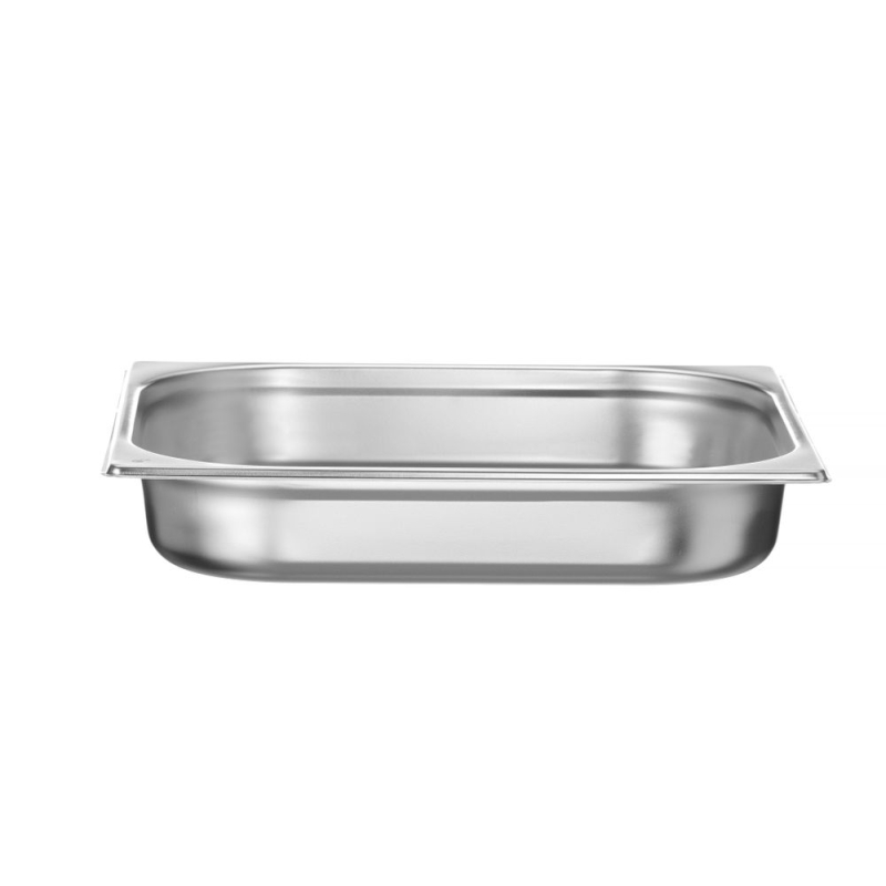 Bac Gastronorme Inox GN 2/3 Profondeur 65 mm 5,5L (Budget Line) - Hendi